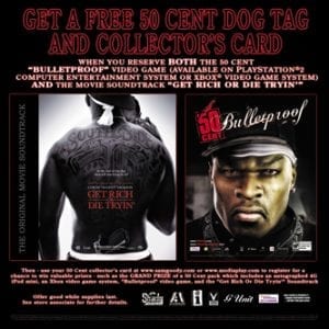 50 Cent Promotional Retail Signage