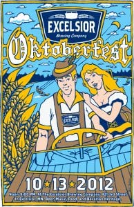 Excelsior Beer Oktoberfest Poster 2012