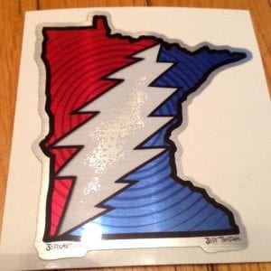 Minnesota Dead Sticker